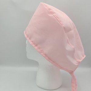 Solid Pale Pink Color Surgical Scrub Cap